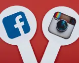 Ikony Facebooka i Instagrama obok siebie. Dowiedz się, jak odłączyć Facebooka od Instagrama.