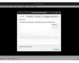 Otwieranie pliku w VLC media player portable. Okno dialogowe "Otwórz plik multimedialny" z opcjami dodawania i przeglądania plików.