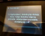 Komunikat o błędzie drukarki HP: problem z tuszem. Wyłącz i włącz urządzenie. Jeśli problem nie ustąpi, skontaktuj się z HP.