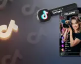 Interakcja na TikToku to serduszka i komentarze pod filmem uśmiechniętej fotografki. Obserwuj mnie na TikToku!