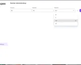 Tworzenie projektu w Canva: ustawianie niestandardowych wymiarów dla wizytówki, wybór jednostek (mm).