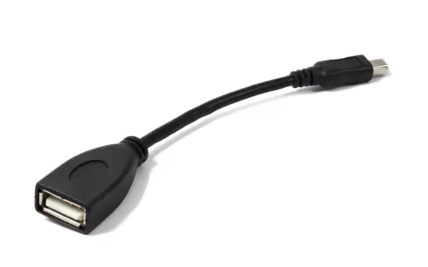 Adapter USB OTG do podłączenia drukarki. Umożliwia drukowanie z telefonu przez USB.