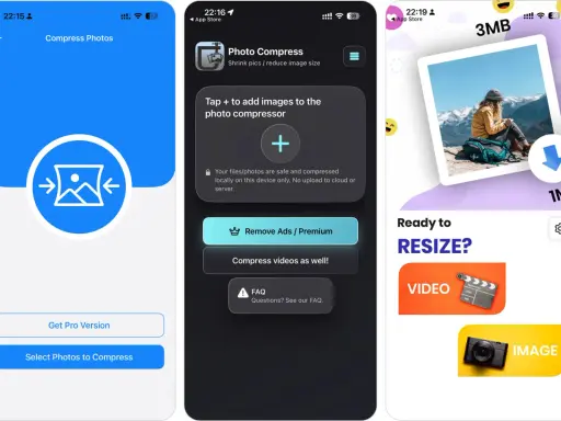 Aplikacja Photo Compress pomaga szybko zmniejszyć rozmiar zdjęć na iPhone.